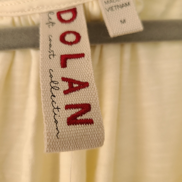 🌼 NWT Anthropologie Dolan Left Coast Ivory Top, Medium 🌼 - Picture 6 of 8